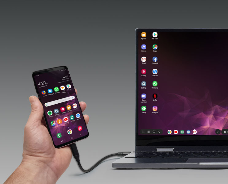 Samsung DeX: Nearly a Notebook in Your Android Tablet